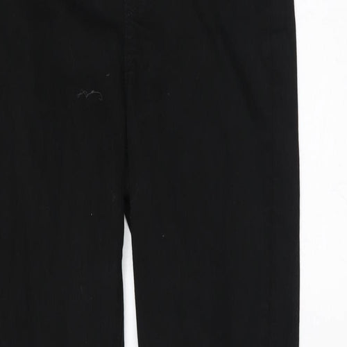HELMUT LANG Womens Black Cotton Skinny Jeans Size 28 in L29 in Regular