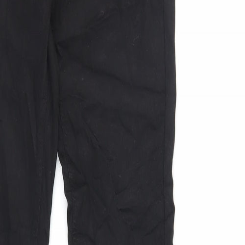 Zara Womens Black Cotton Skinny Jeans Size 10 L30 in Regular Zip