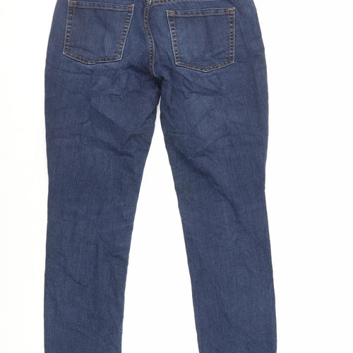 Gap Womens Blue Cotton Skinny Jeans Size 30 in L27 in Regular Zip