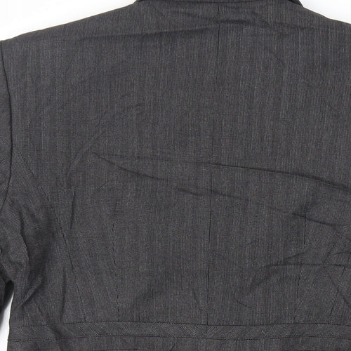 NEXT Womens Grey Jacket Blazer Size 14 Button