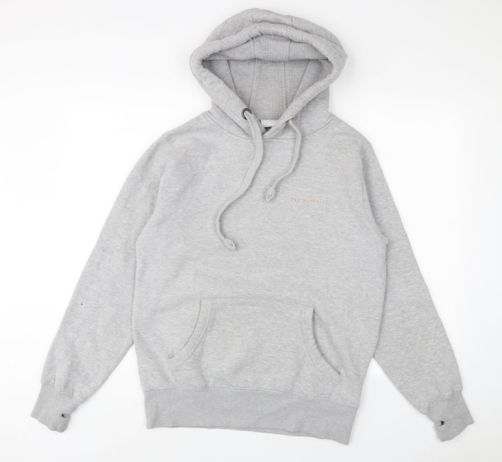 Saltrock Seeker Womens Grey Cotton Pullover Hoodie Size M Pullover - Logo