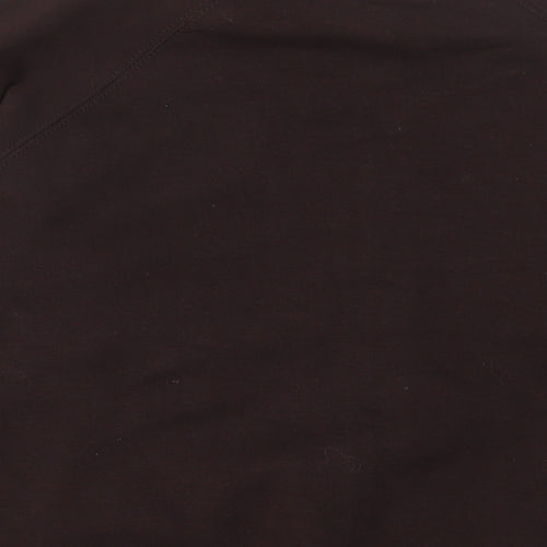 Sportex Boys Brown Cotton Pullover Sweatshirt Size 11-12 Years Pullover - Embroidered