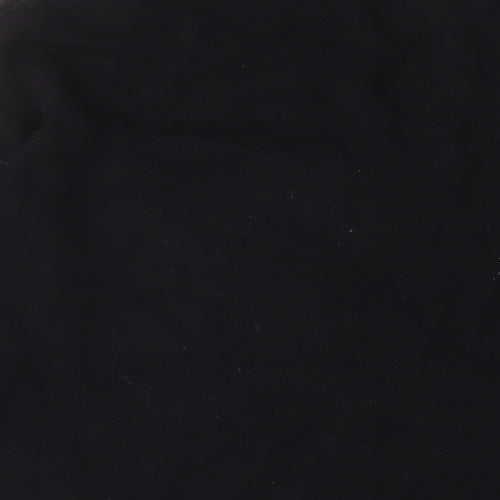 Zara Womens Black Cotton Pullover Sweatshirt Size M Pullover