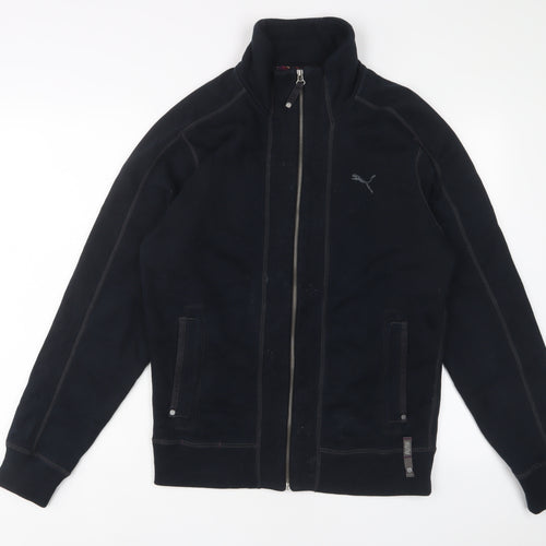 Slazenger Mens Blue Cotton Full Zip Sweatshirt Size M