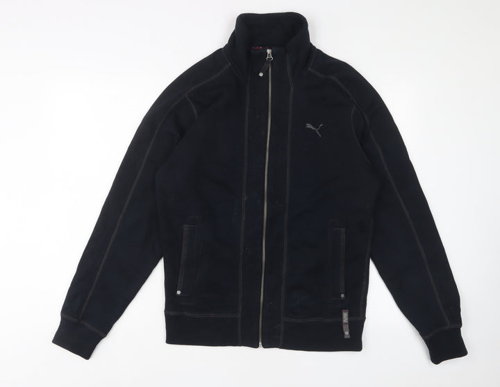 Slazenger Mens Blue Cotton Full Zip Sweatshirt Size M