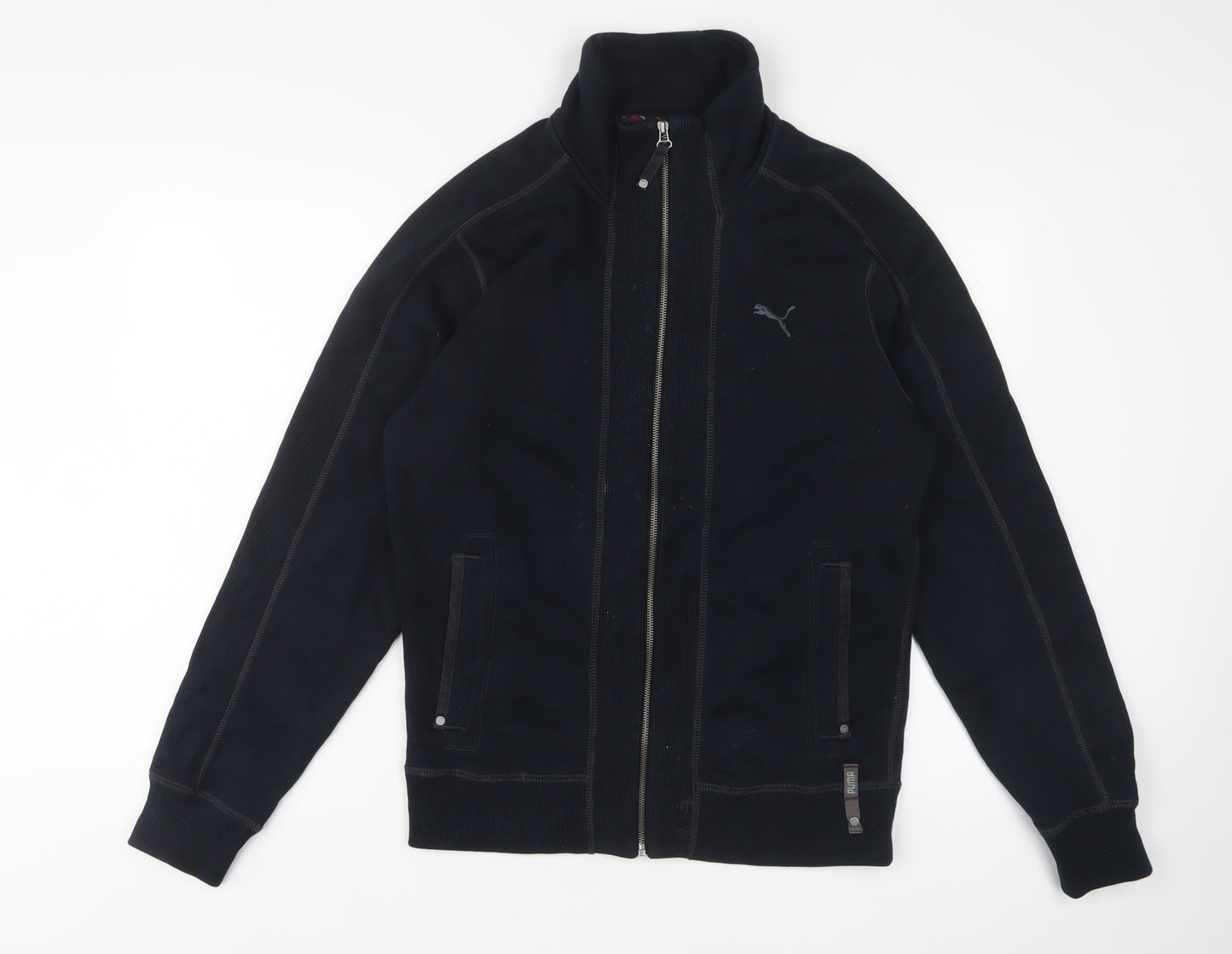 Slazenger Mens Blue Cotton Full Zip Sweatshirt Size M