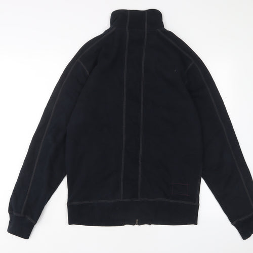 Slazenger Mens Blue Cotton Full Zip Sweatshirt Size M