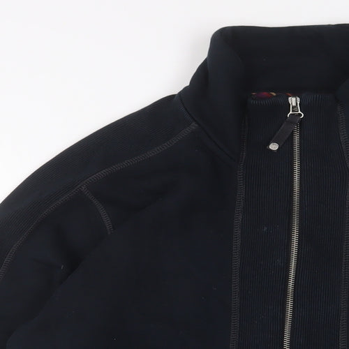 Slazenger Mens Blue Cotton Full Zip Sweatshirt Size M