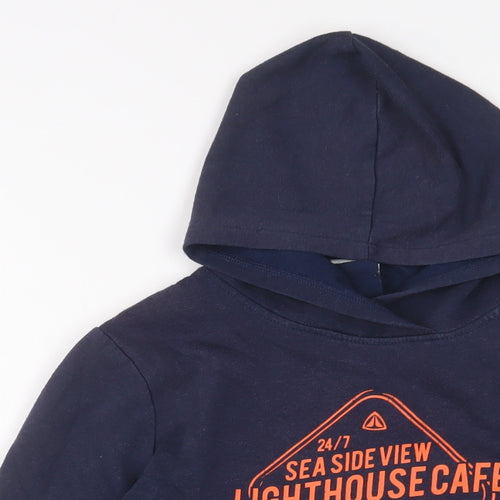 Firefly Boys Blue Polyester Pullover Hoodie Size 12-13 Years Pullover