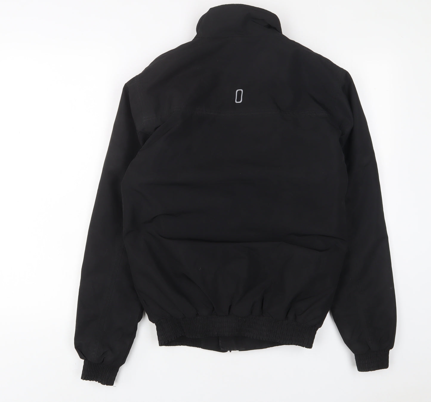 WHITAKER Mens Black Jacket Size XS Zip - Zip Pockets