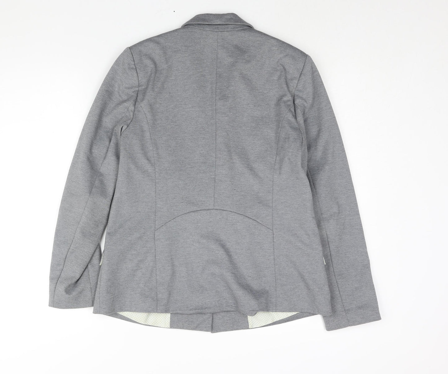Oasis Womens Grey Jacket Blazer Size 14 Button