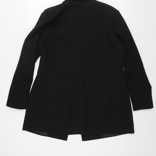 I SAW IT FIRST Womens Black Jacket Blazer Size 14 - No Closure