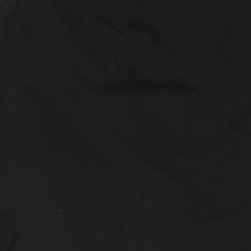 Marks and Spencer Mens Black Polyester Tuxedo Suit Jacket Size 40 Regular - Satin Lapel
