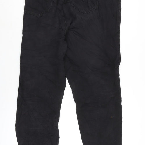 Evans Womens Black Cotton Blend Jegging Jeans Size 22 L28 in Regular