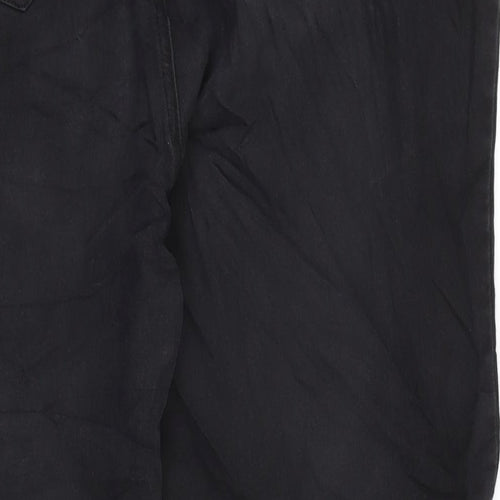 Evans Womens Black Cotton Blend Jegging Jeans Size 22 L28 in Regular