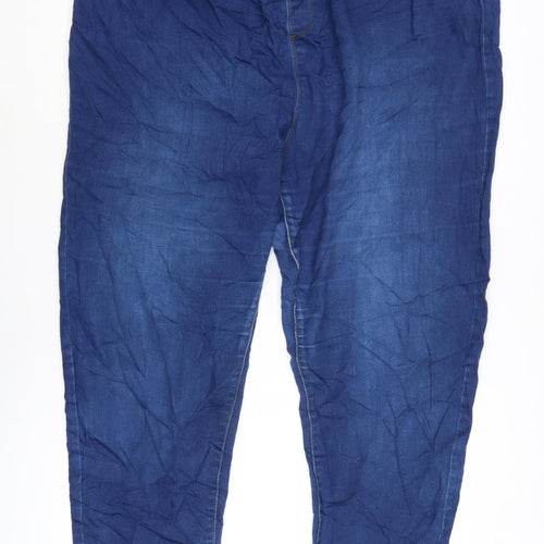 Denim365 Womens Blue Cotton Blend Jegging Jeans Size 22 L28 in Regular