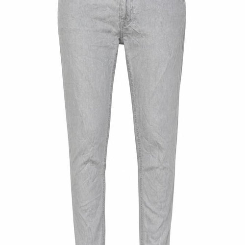 FC Womens Grey Cotton Blend Tapered Jeans Size 10 L31 in Regular Zip