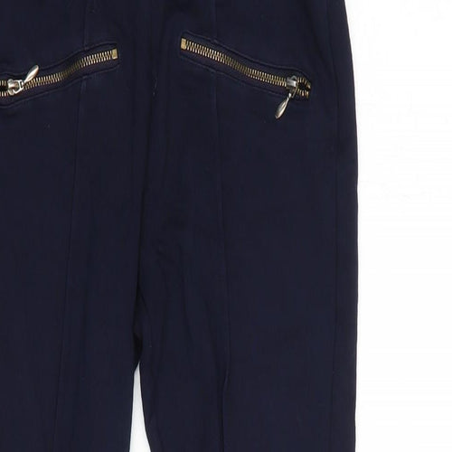 Papaya Womens Blue Polyester Jegging Leggings Size 8 L27 in