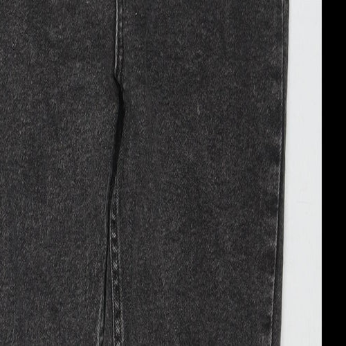 Pull&Bear Womens Grey Cotton Skinny Jeans Size 10 L28 in Regular Zip