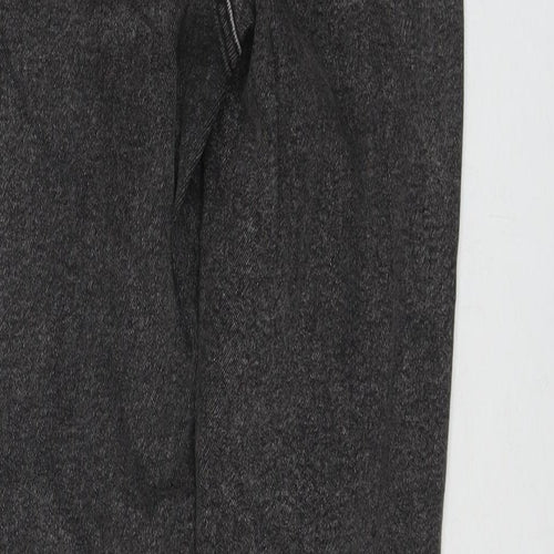 Pull&Bear Womens Grey Cotton Skinny Jeans Size 10 L28 in Regular Zip