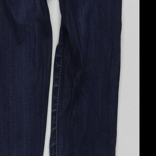 Gap Womens Blue Cotton Skinny Jeans Size 26 in L27 in Regular Zip
