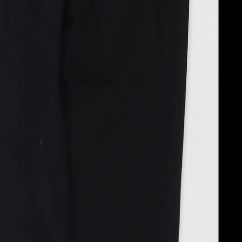 PRETTYLITTLETHING Womens Black Cotton Skinny Jeans Size 8 L29 in Regular Zip