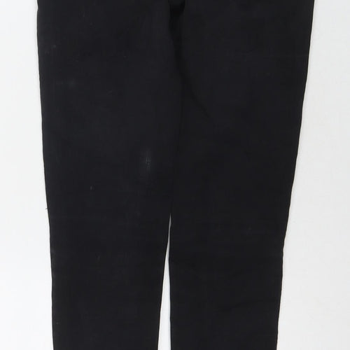 And Jeans Womens Black Cotton Skinny Jeans Size 8 L28 in Regular Zip