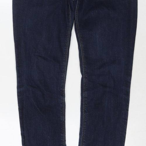 H&M Womens Blue Cotton Skinny Jeans Size 27 in L31 in Regular Zip