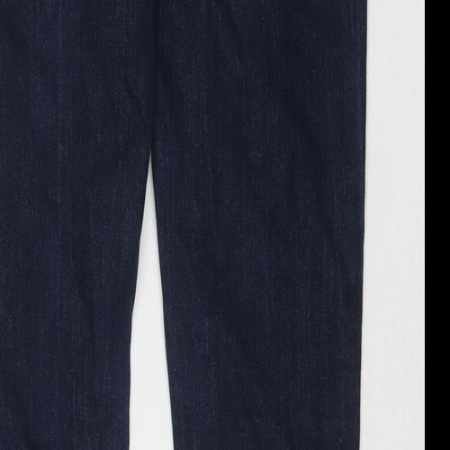 H&M Womens Blue Cotton Skinny Jeans Size 27 in L31 in Regular Zip