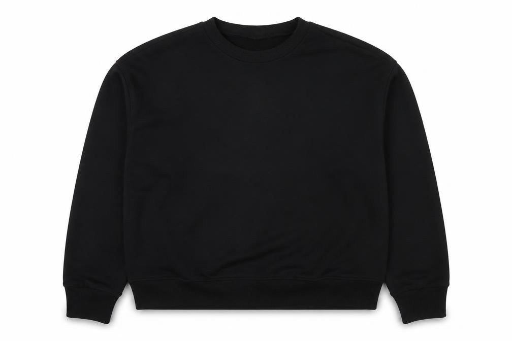 Front view of Marks & Spencer women’s blue cotton pullover sweatshirt, size M, zip