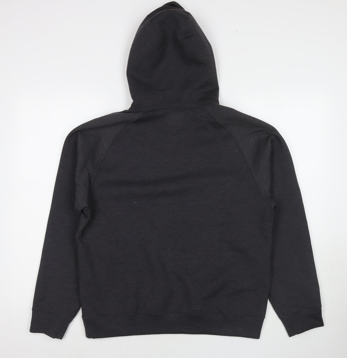 Uniqlo Mens Grey Cotton Pullover Hoodie Size S