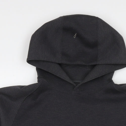 Uniqlo Mens Grey Cotton Pullover Hoodie Size S