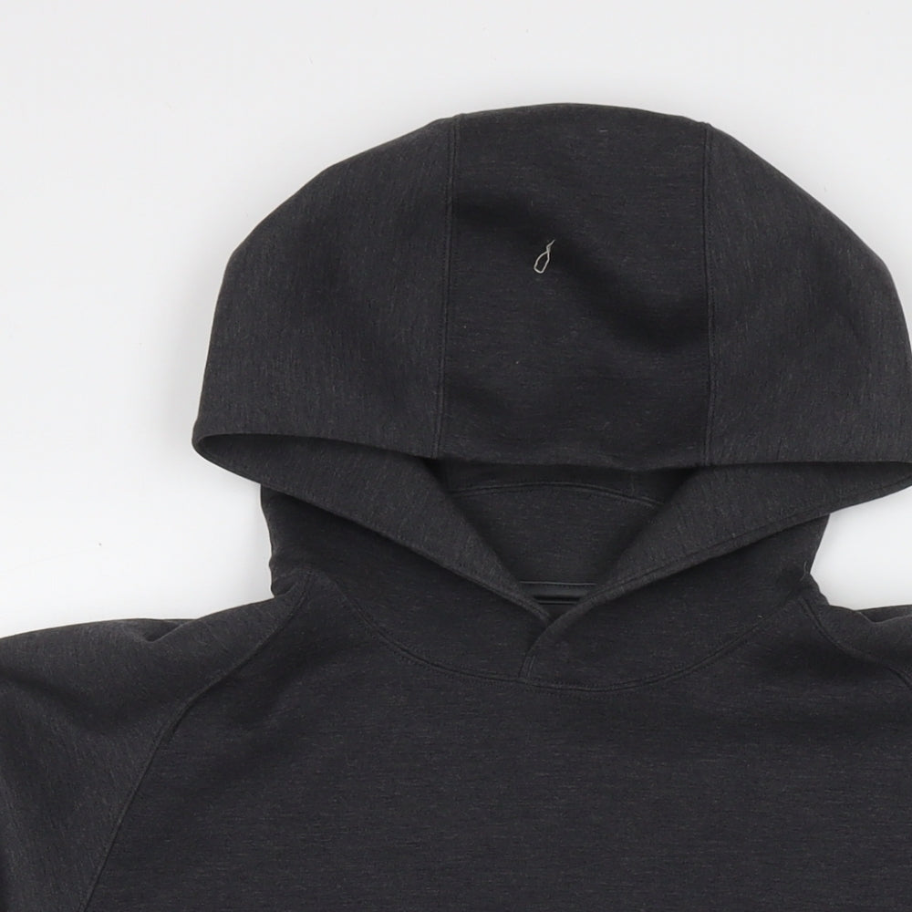 Uniqlo Mens Grey Cotton Pullover Hoodie Size S