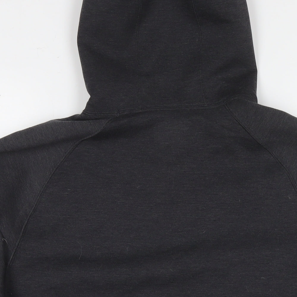 Uniqlo Mens Grey Cotton Pullover Hoodie Size S