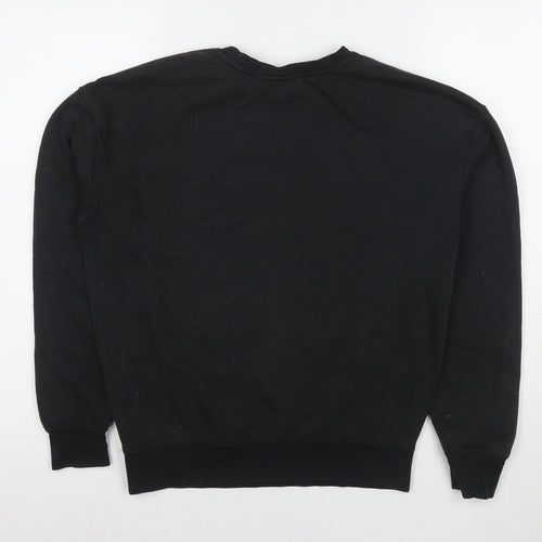 Friends Womens Black Cotton Pullover Sweatshirt Size 2XS Pullover - Friends