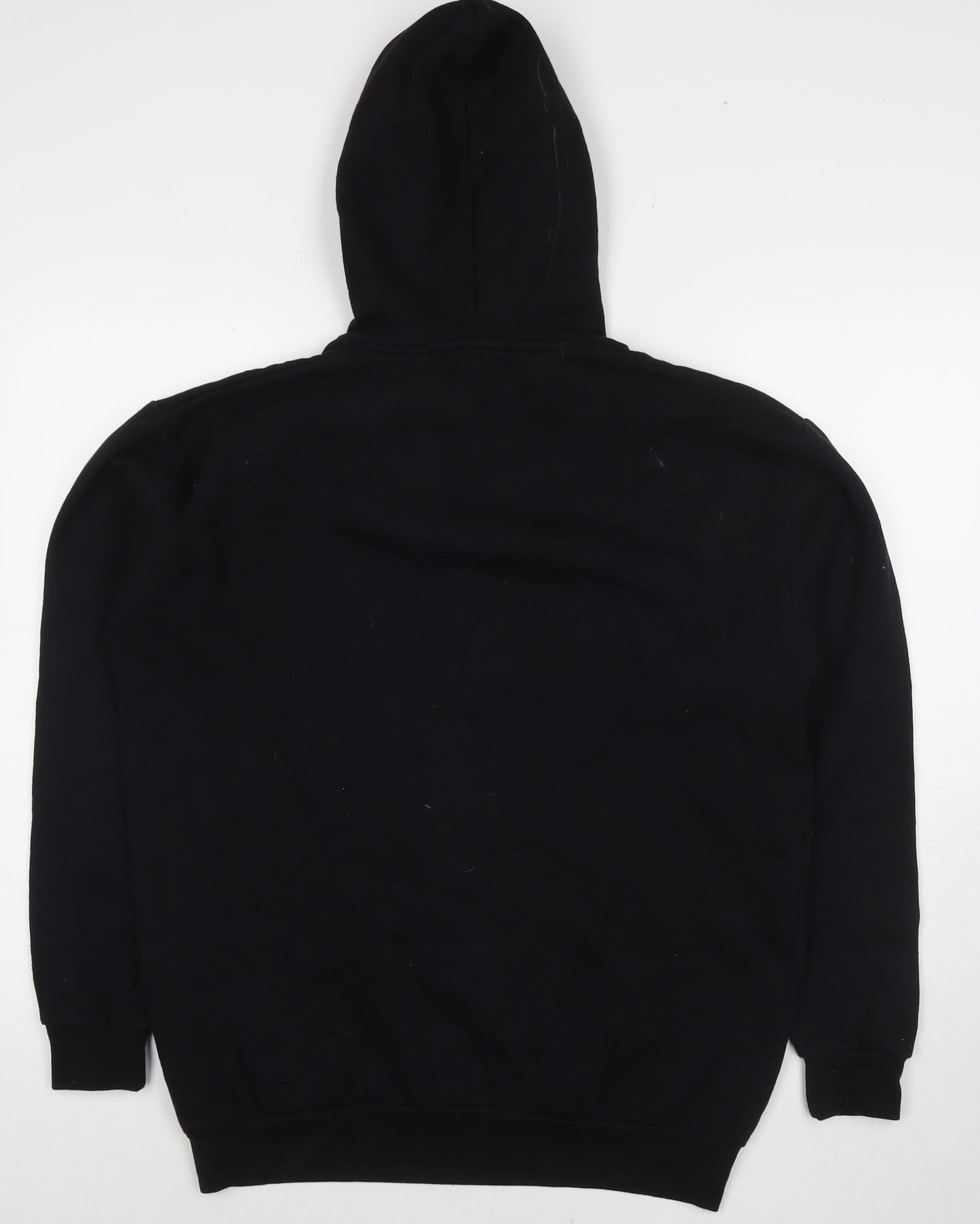 Gypsy King Mens Black Cotton Pullover Hoodie Size L - Logo