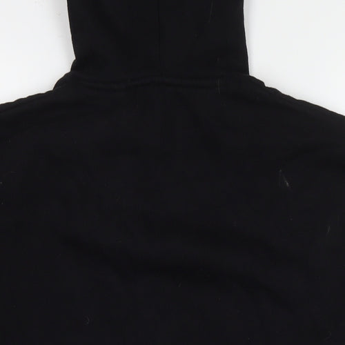 Gypsy King Mens Black Cotton Pullover Hoodie Size L - Logo
