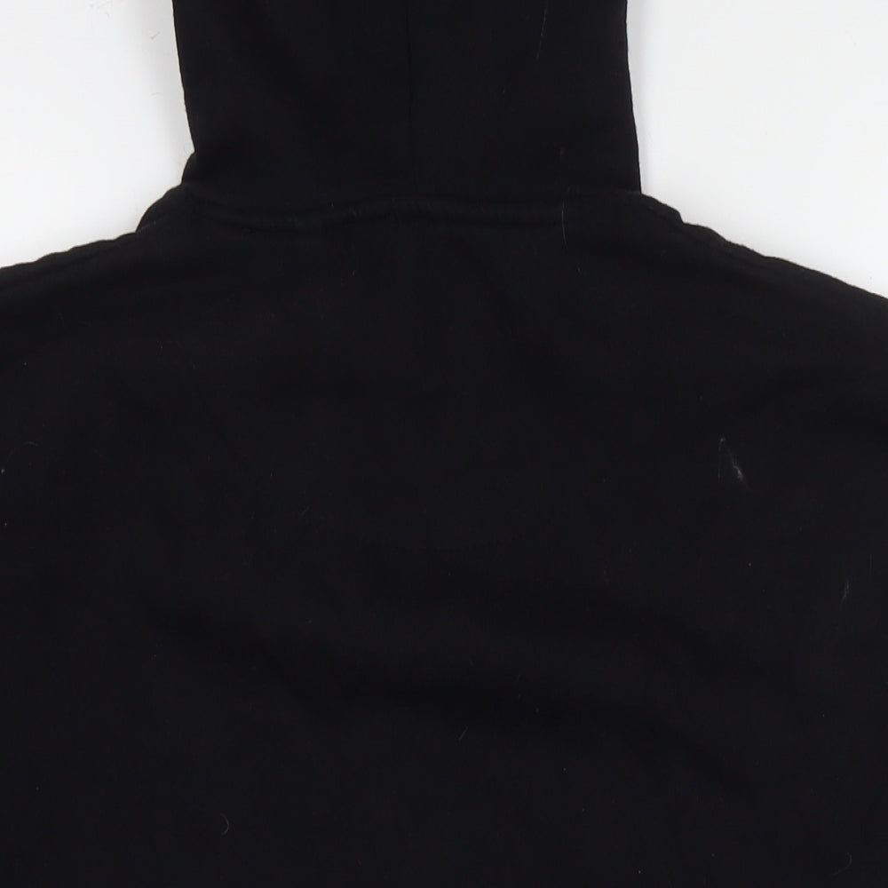 Gypsy King Mens Black Cotton Pullover Hoodie Size L - Logo