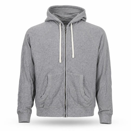 Burton Mens Grey Cotton Full Zip Hoodie Size M
