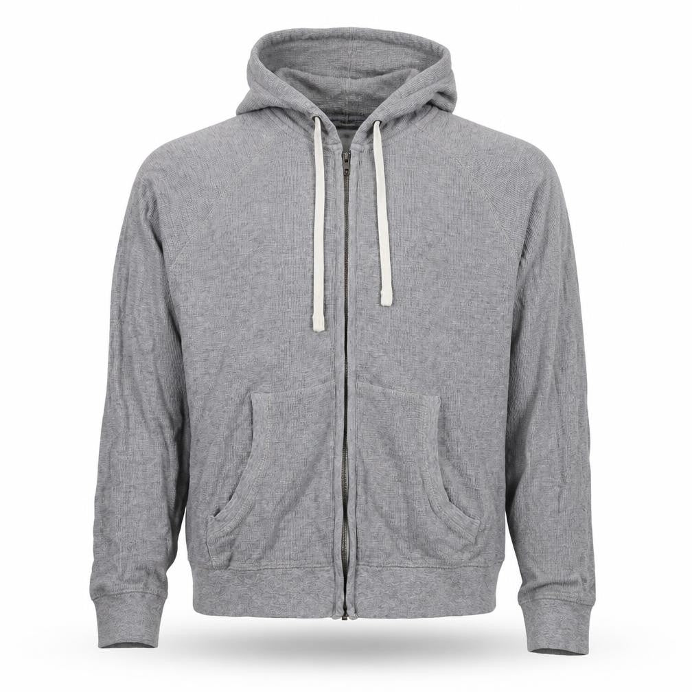 Burton Mens Grey Cotton Full Zip Hoodie Size M