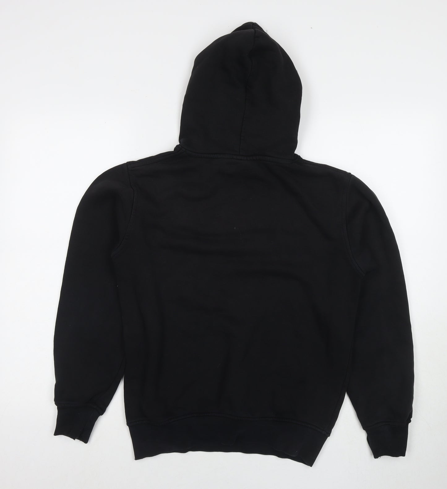 NICCE London Mens Black Cotton Pullover Hoodie Size XS - Logo
