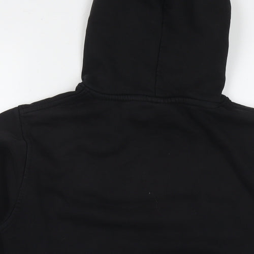 NICCE London Mens Black Cotton Pullover Hoodie Size XS - Logo