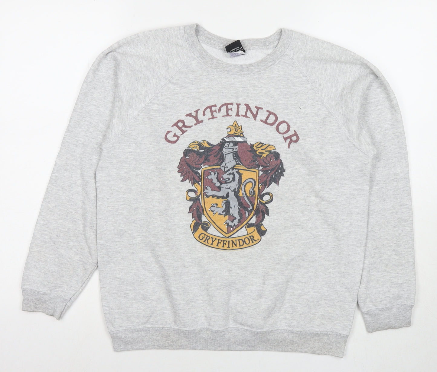 Harry Potter Girls Grey Polyester Pullover Hoodie Size XL Pullover - Hogwarts