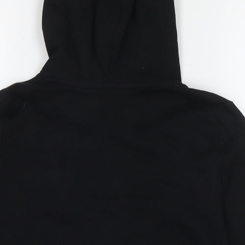 H&M Girls Black Cotton Pullover Hoodie Size 11-12 Years Pullover - All Is Love