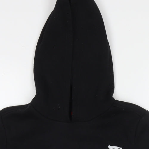 Slazenger Boys Black Polyester Pullover Hoodie Size 12 Years Pullover