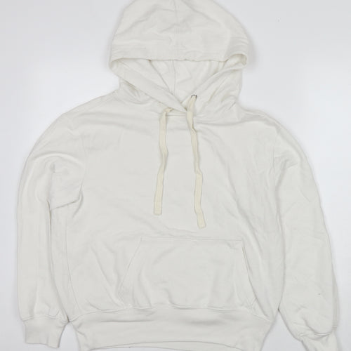 Gap Womens White Cotton Pullover Hoodie Size XS Pullover