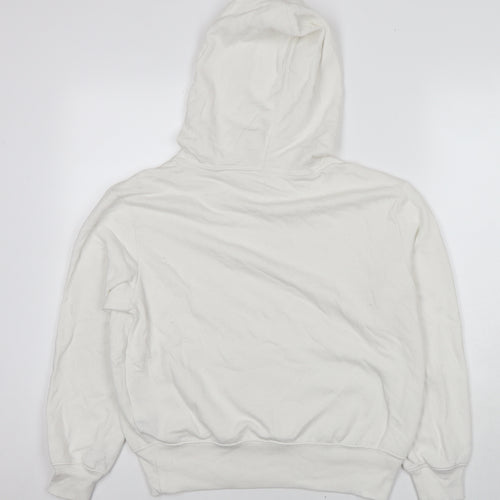 Gap Womens White Cotton Pullover Hoodie Size XS Pullover