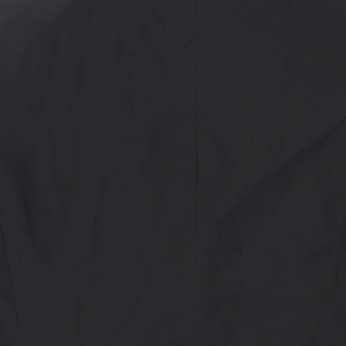 NEXT Mens Black Polyester Jacket Blazer Size 42 Regular