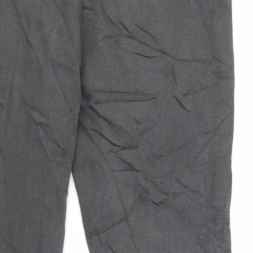 Marks and Spencer Womens Grey Cotton Jegging Jeans Size 16 L28 in Regular - Elasticated Waist