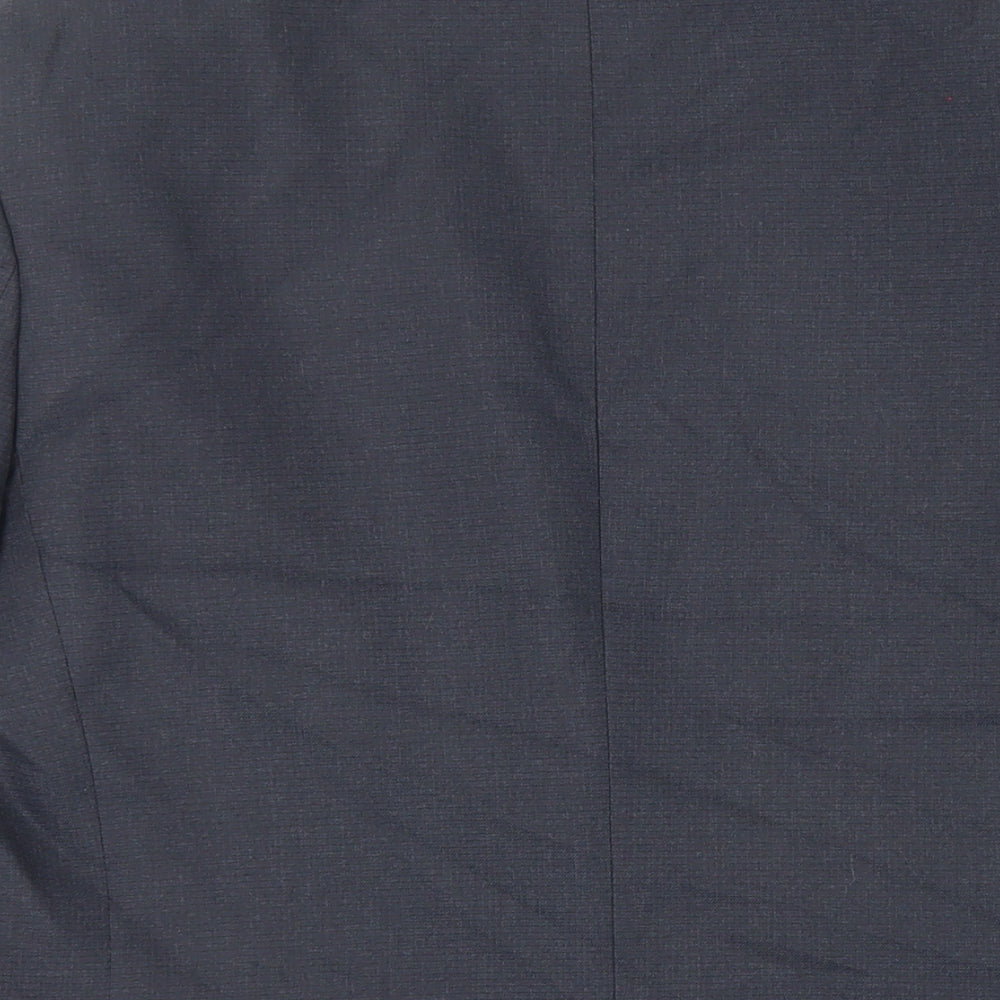 Marks and Spencer Mens Blue Polyester Jacket Suit Jacket Size 40 Regular